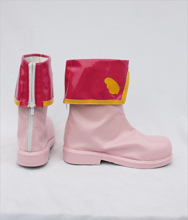 コスプレブーツ ★カードキャプターさくら 木之本桜 コスチューム用 靴  cosplay サイズオーダー 変装 仮装 コス ハロウィン